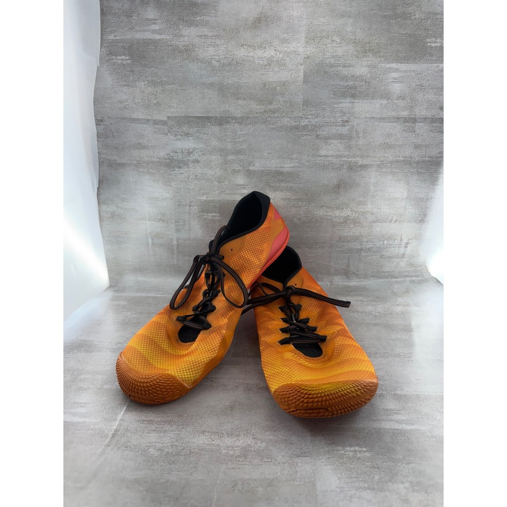 Merrell Vapor Glove 3 Barefoot Men 15 Saffron Orange Trail Running Shoes J12613